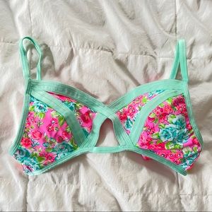 The Bikini Lab Bralette Swim suit top size small